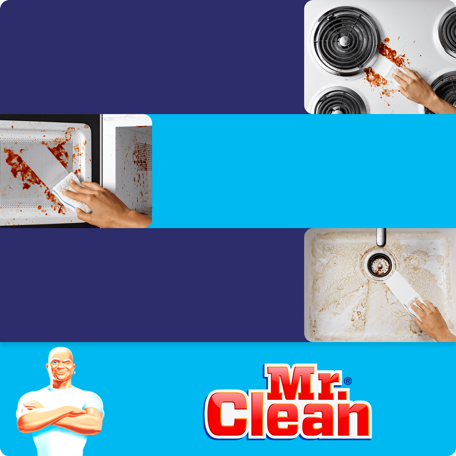 Mr. Clean 51097 Magic Eraser Kitchen with Dawn - 2/Box