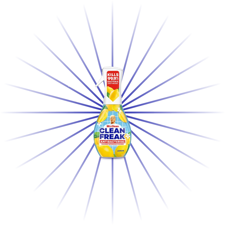 ANTIBACTERIAL FOAMING BATHROOM CLEANER, LEMON
