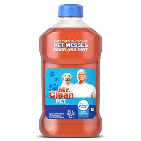 Multi-Purpose Cleaner & Deodorizer Pet Odor Eliminator, Multi-Surface Cleaner Concentrate for Floor, Carpet, Hardwood, Tile - Ocean Breeze Scent, PH