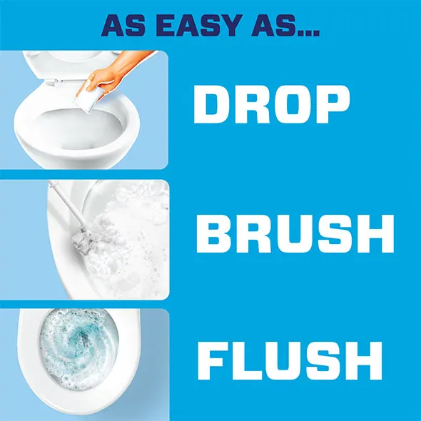 As Easy As Drop, Brush, Flush