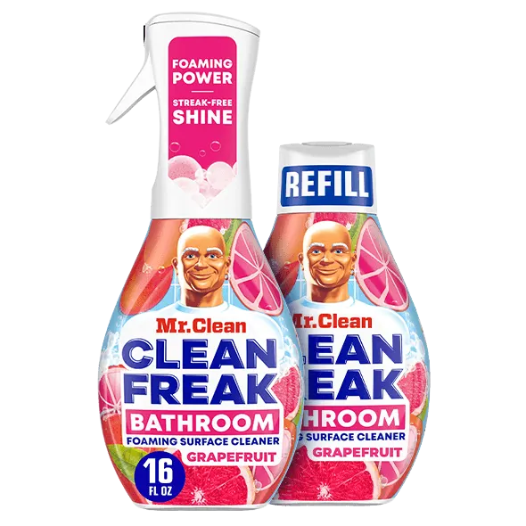 Mr. Clean CleanFreak Bath with Grapefruit Scent Starter Kit