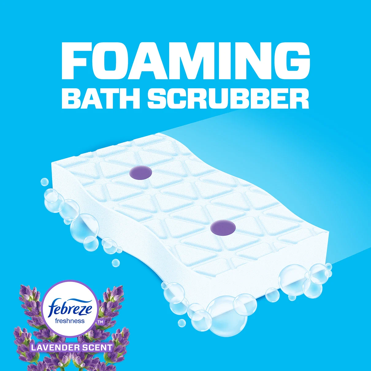 Magic Eraser Bath with Febreze Lavender Scent Mr Clean®