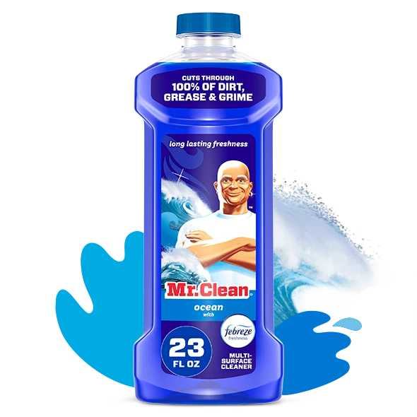Multi Surface Cleaner With Ocean Scent | Mr. Clean®