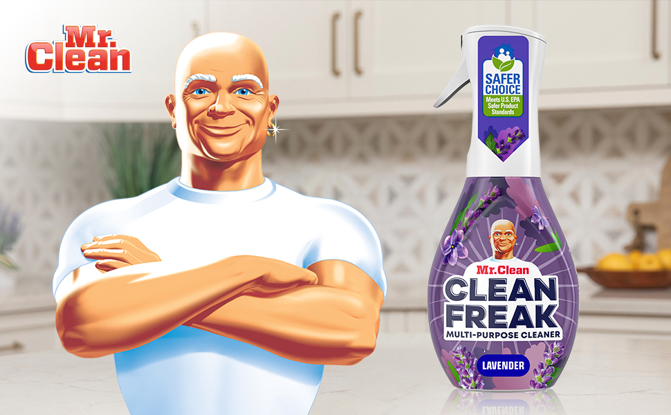 Mr. Clean Clean Freak Deep Cleaning Mist Cleaner Lavender 16oz Spray Refill