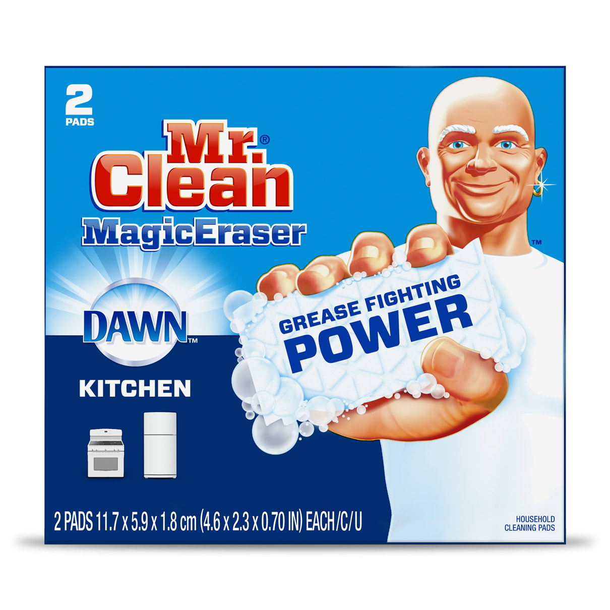 Mr. Clean Magic Eraser Duo Original + Sponge Household Cleaning