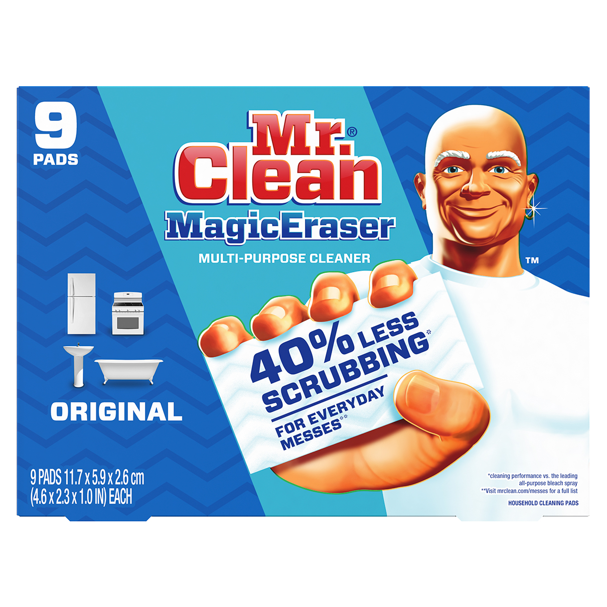 Mr. Clean Magic Eraser Extra Durable Scrubber Sponges (15ct.) - Sam's Club