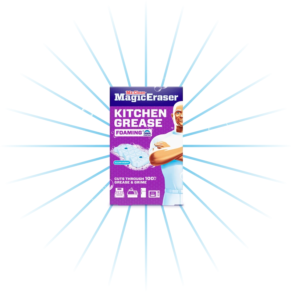Magic Eraser Kitchen Foaming Clean Scen
