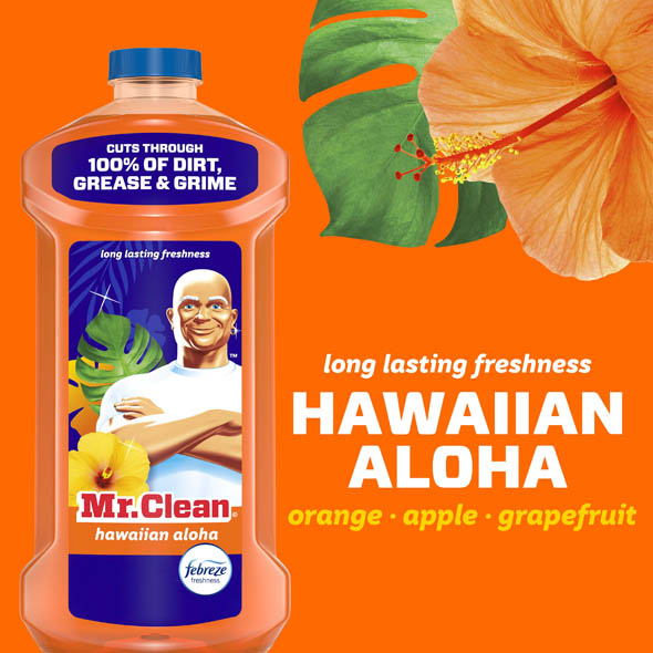 Multi Surface Cleaner With Hawaiian Aloha Scent | Mr. Clean®