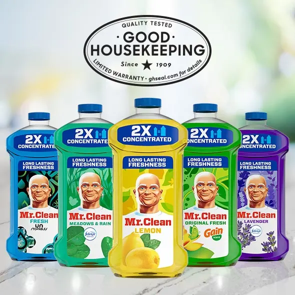 Mr. Clean Multi Surface Liquids Family - Good Housekeeping