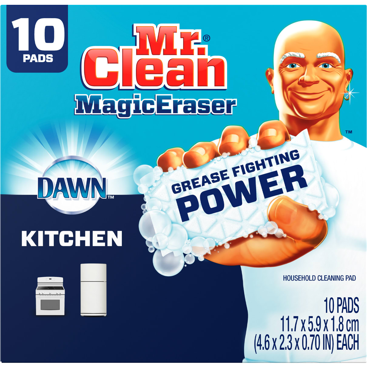 Mr. Clean Éponge Effaceur magique M. Net, extra résistant