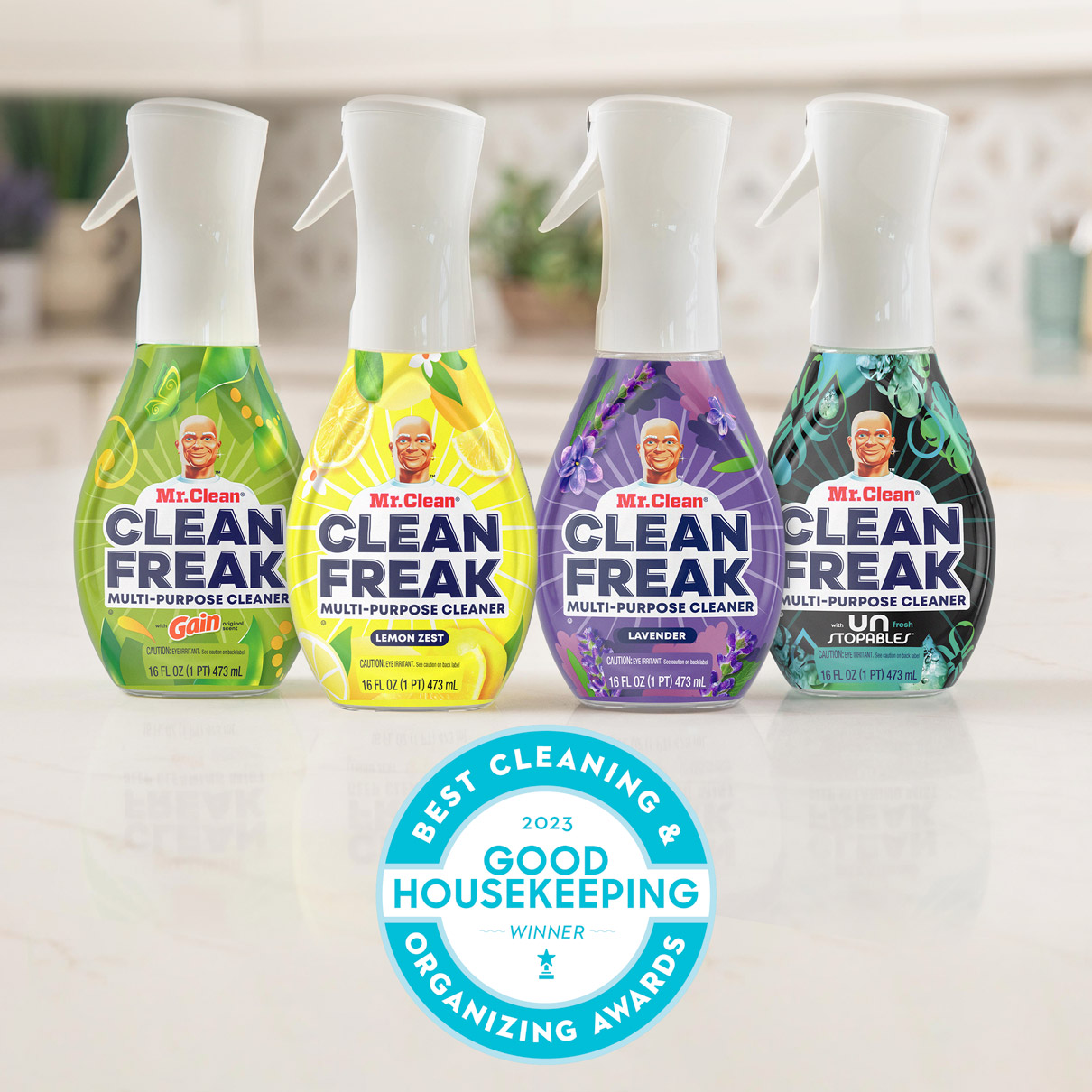 Mr. Clean Clean Freak Deep Cleaning Mist Lemon Zest Refill - 16 oz btl