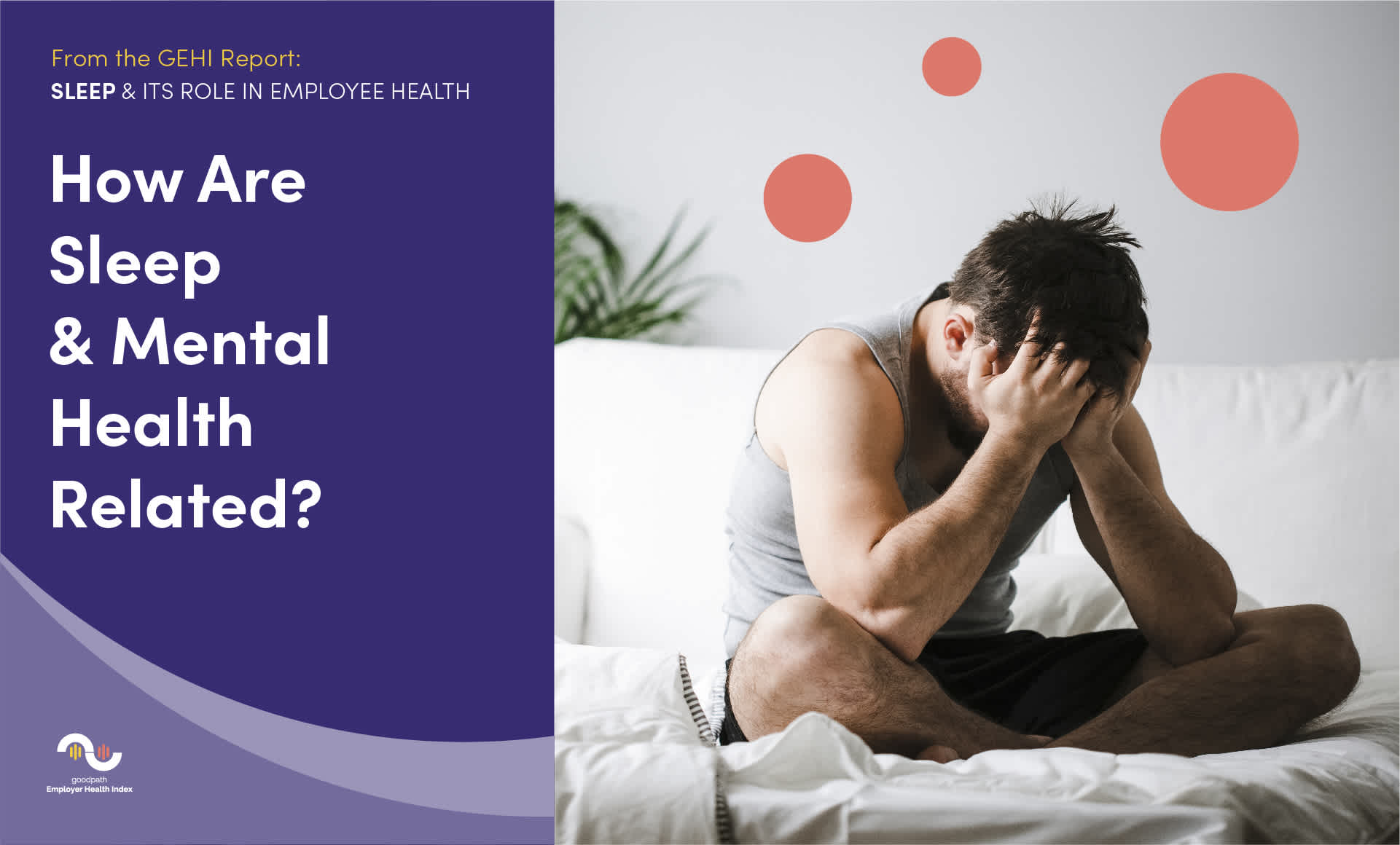 Here’s how poor sleep health is related to mental health conditions