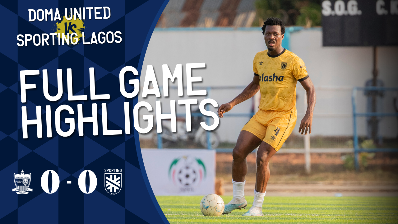 Doma United 0 - 0 Sporting Lagos