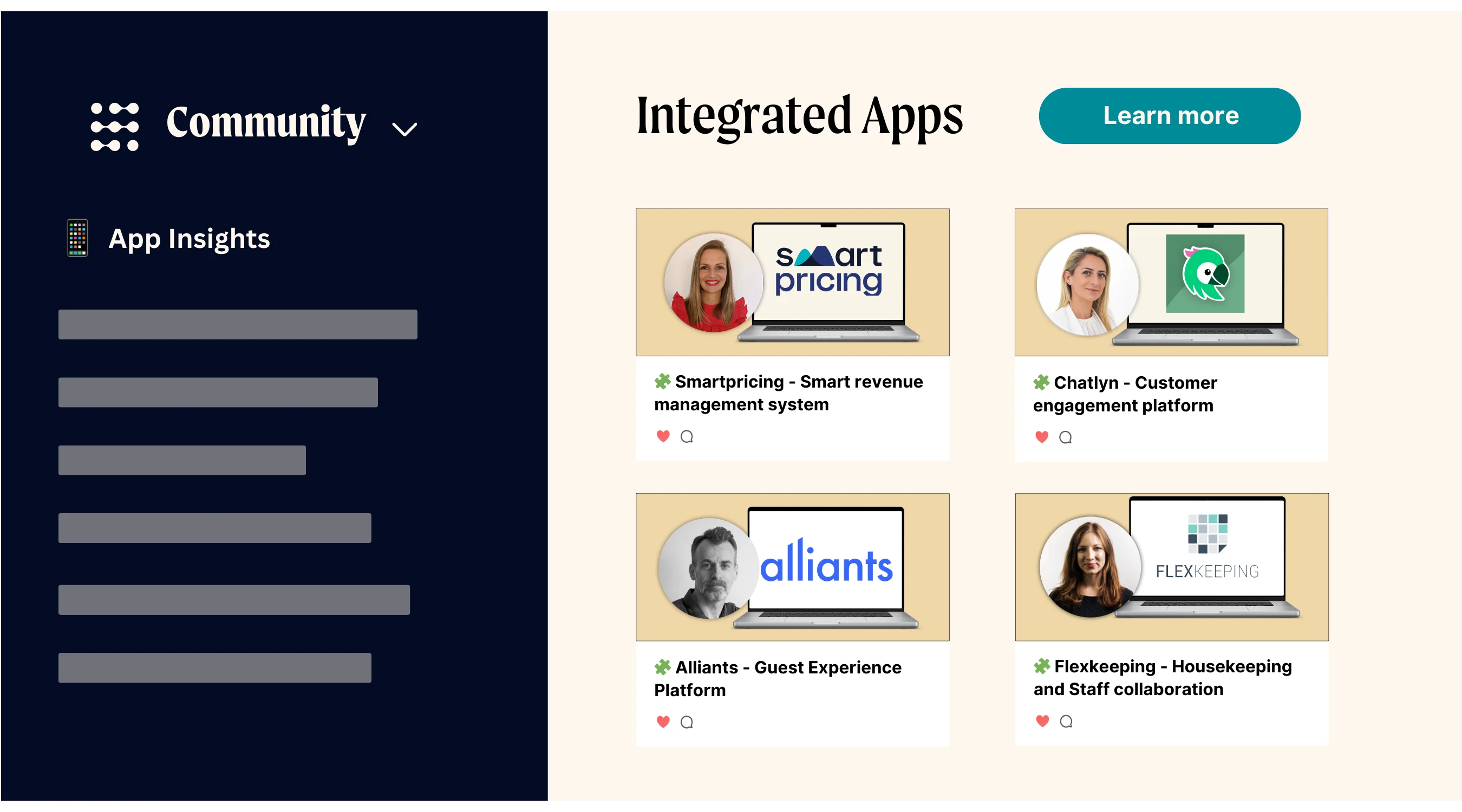 Apaleo-community-spaces-app