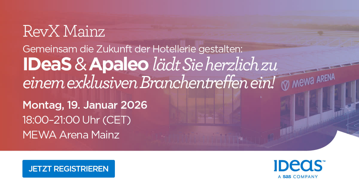 IDeaS x Apaleo event