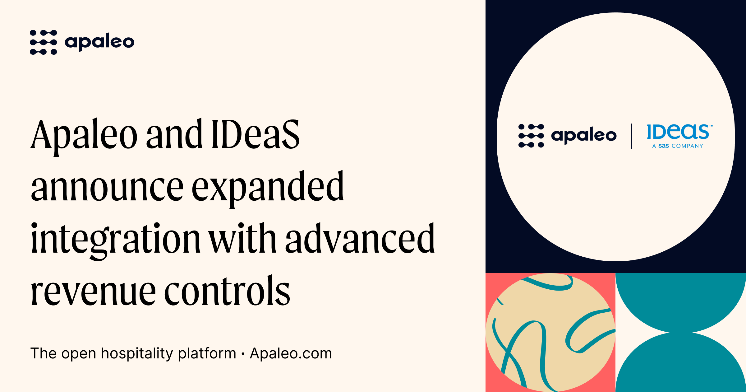 Apaleo & IDeaS integration