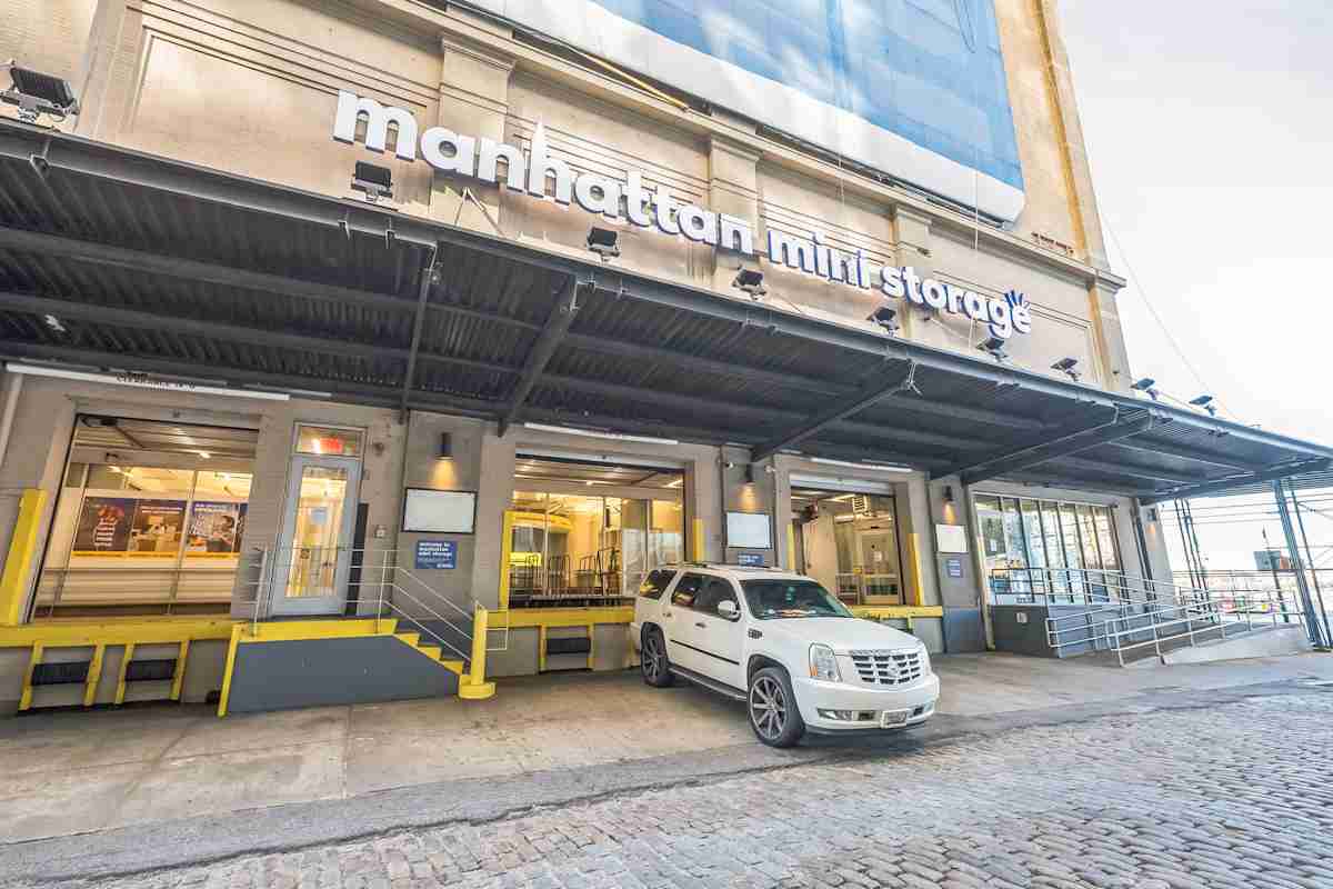 Exterior of Manhattan Mini Storage at 520 W 17th St New York, NY