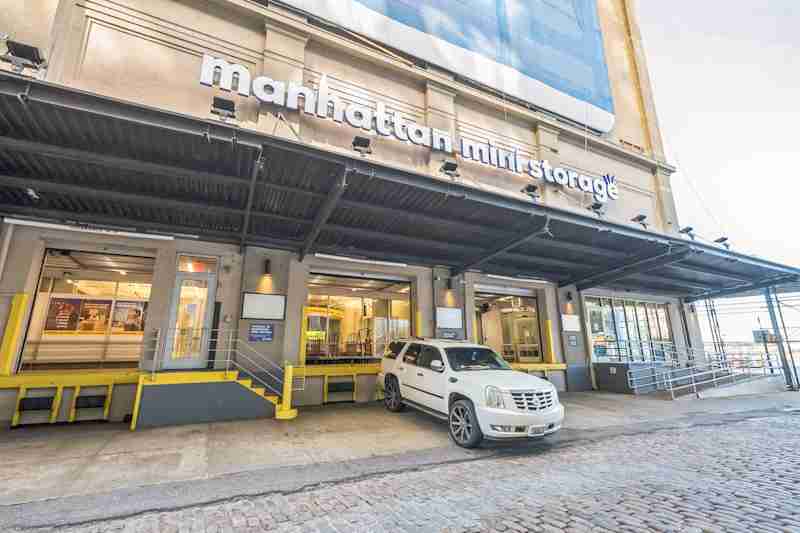 Exterior of Manhattan Mini Storage at 520 W 17th St New York, NY