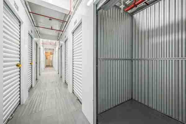 indoor storage units at Manhattan Mini Storage on Walker Street in New York