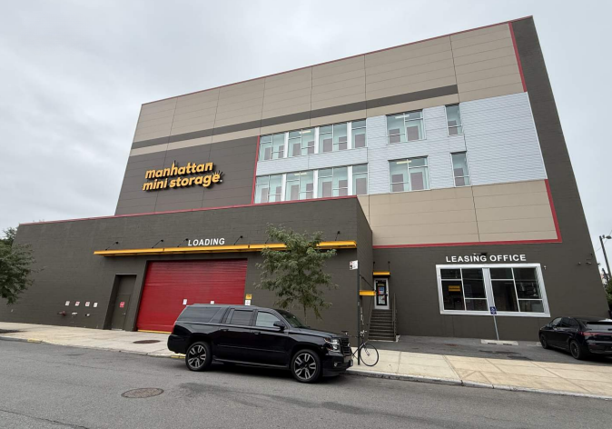 street view of the storage facility at 155 King St in Red Hook Brooklyn