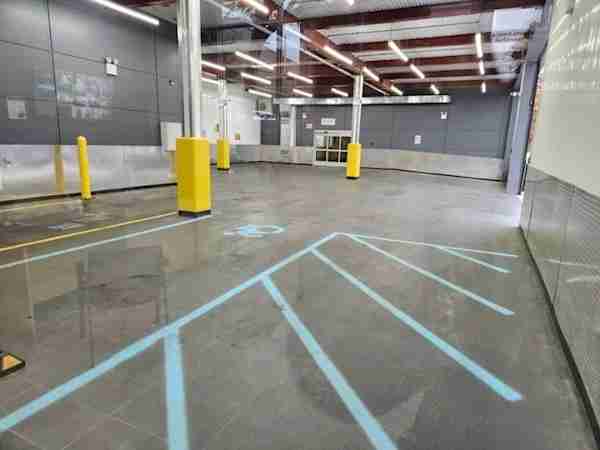 drive-in loading bay at Manhattan Mini Storage on Nereid Ave