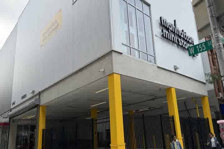 street view of the Manhattan Mini Storage at 2924 Frederick Douglass Blvd in Harlem