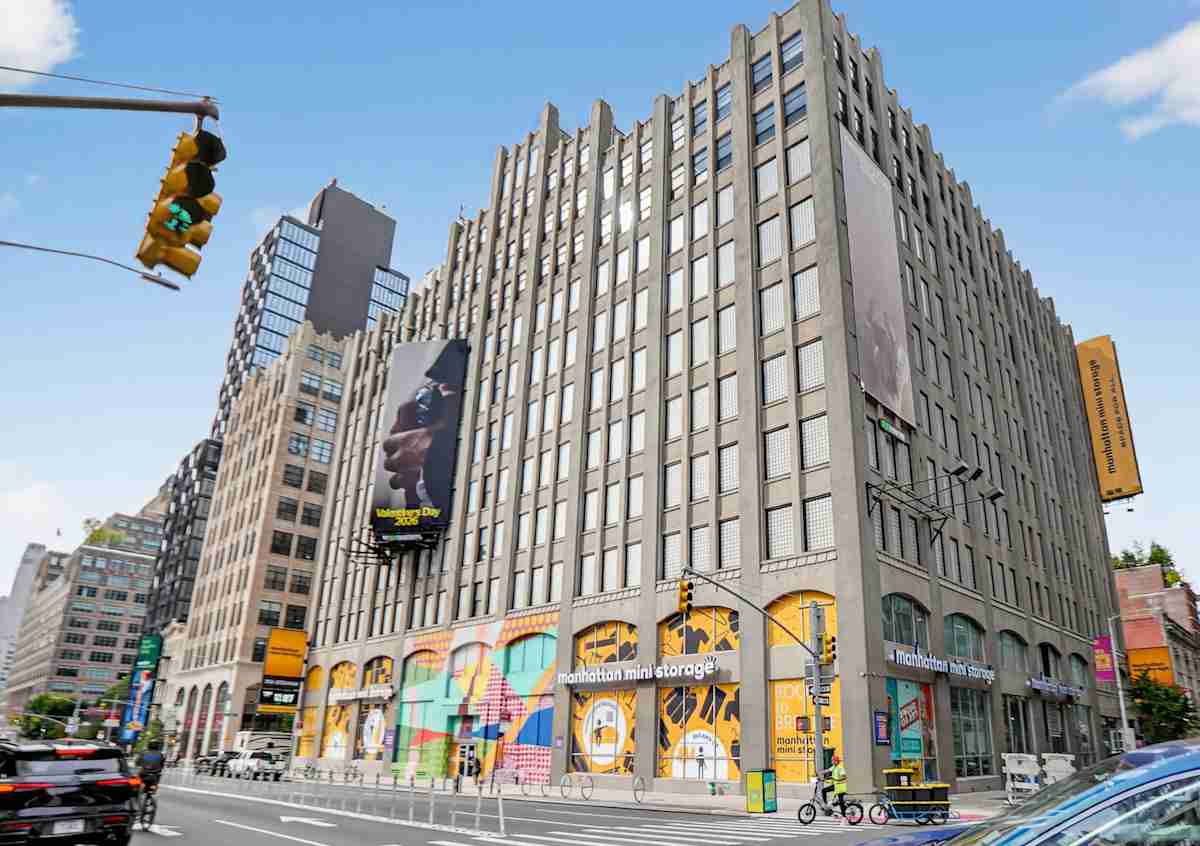 street view of Manhattan Mini Storage at 260 Spring Street in SoHo