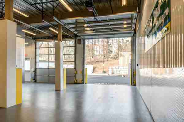 drive-in loading bay at the Manhattan Mini Storage facility in North Plainfield