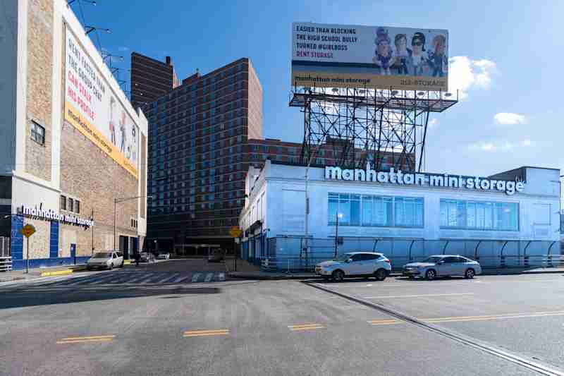 street view of Manhattan Mini Storage at 570-571 Riverside Dr in Harlem