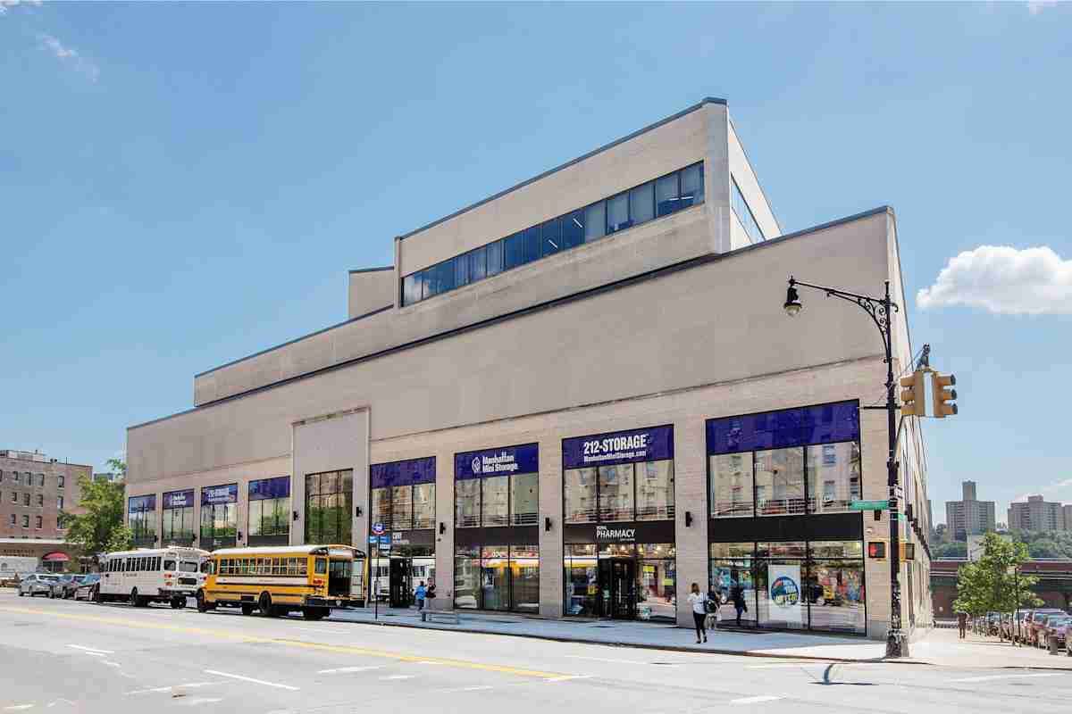 street view of Manhattan Mini Storage on Broaday 