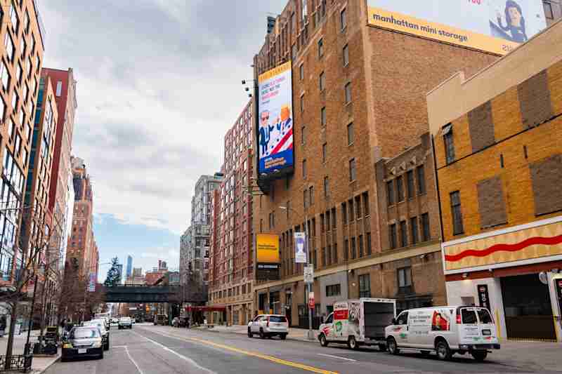 street view of Manhattan Mini Storage on W 23rd St NYC