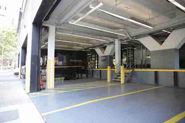 Manhattan Mini Storage on South St drive-in loading bay