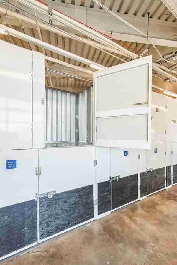 Storage lockers at Manhattan Mini Storage on 520 W 17th St