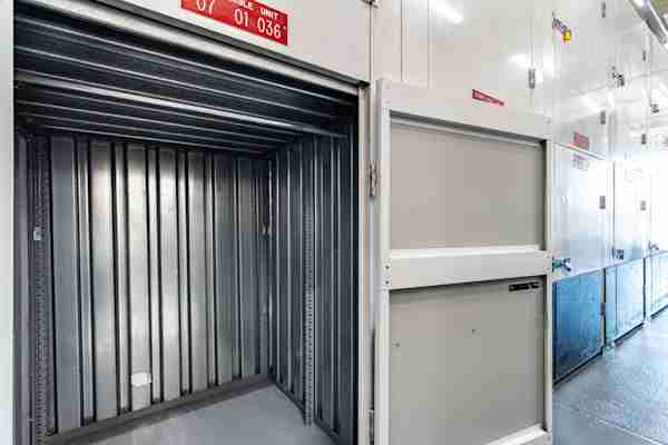 an open self storage units in Morningside Heights at Manhattan Mini Storage