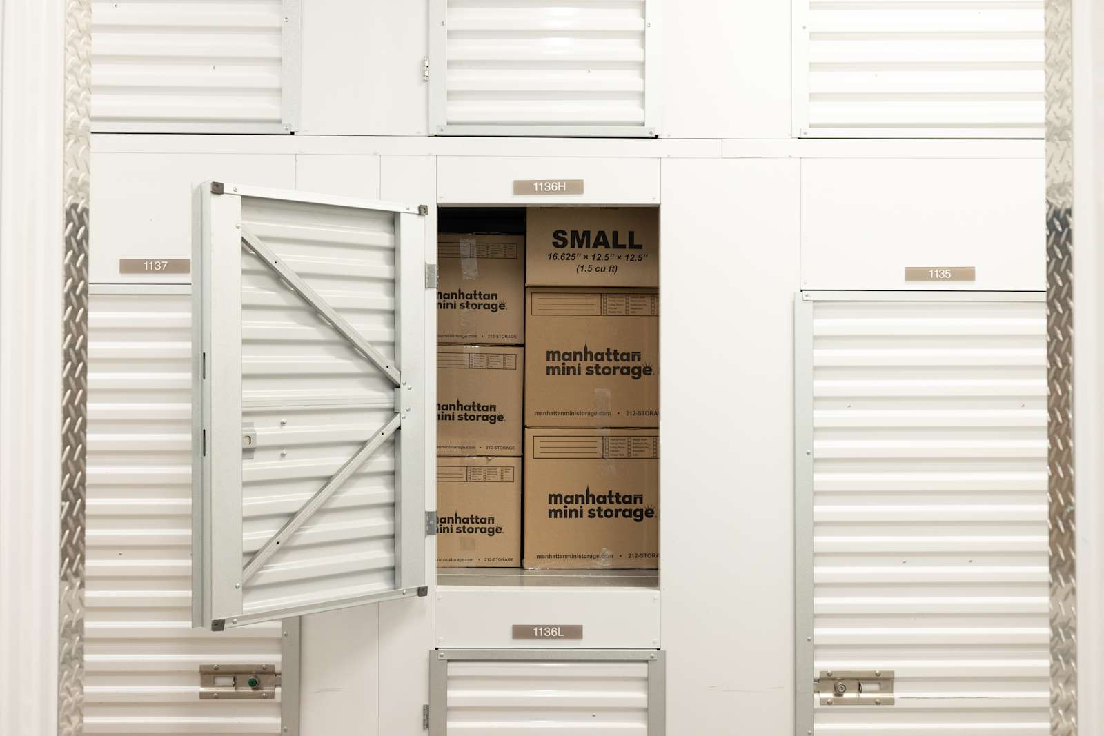 Closet Size Storage Units in Manhattan 
