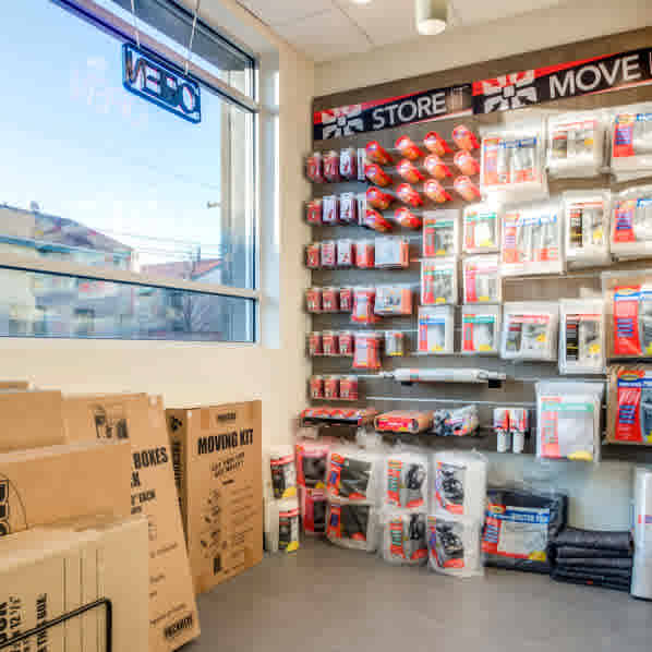 moving and packing supplies at 507 Ocborn St in Brownsville, Brooklyn