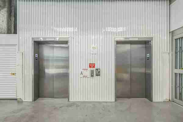 elevators at Manhattan Mini Storage on the Upper East Side