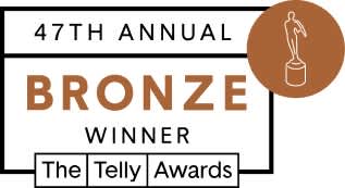 Bronze Telly Badge
