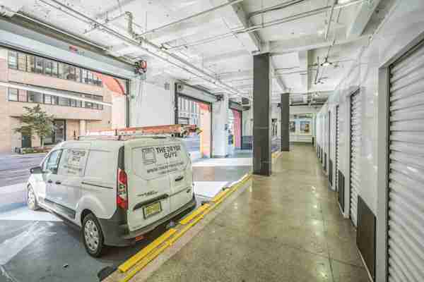 drive-in loading bay with free off-street parking at Manhattan Mini Storage self storage facility on 29th St