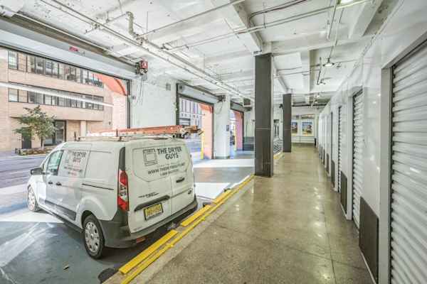 drive-in loading bay with free off-street parking at Manhattan Mini Storage self storage facility on 29th St