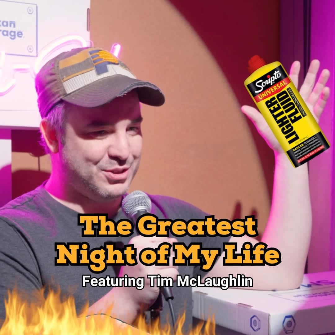 Comedian Tim McLaughlin introduces the Greatest night of my Life