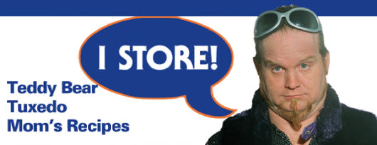 Manhattan Mini Storage Billboard "I Store Teddy Bear, Tuxedo, Mom's Recipes