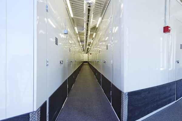 a row of large self storage units at Manhattan Mini Storage on Braodway