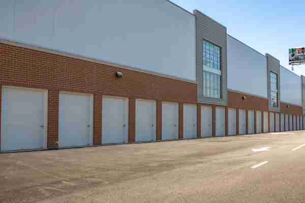 drive-up self storage units at Manhattan Mini Storage in Wood-Ridge