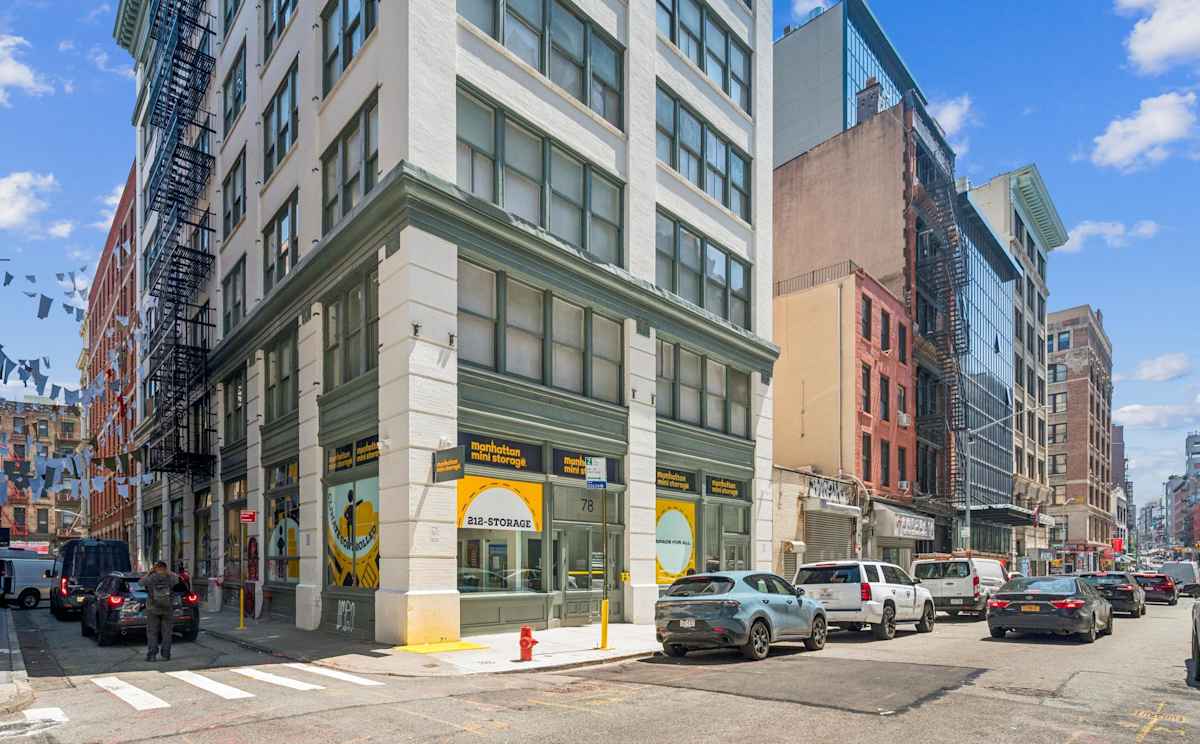 street view of Manhattan Mini Storage at 78 Walker St New York, NY