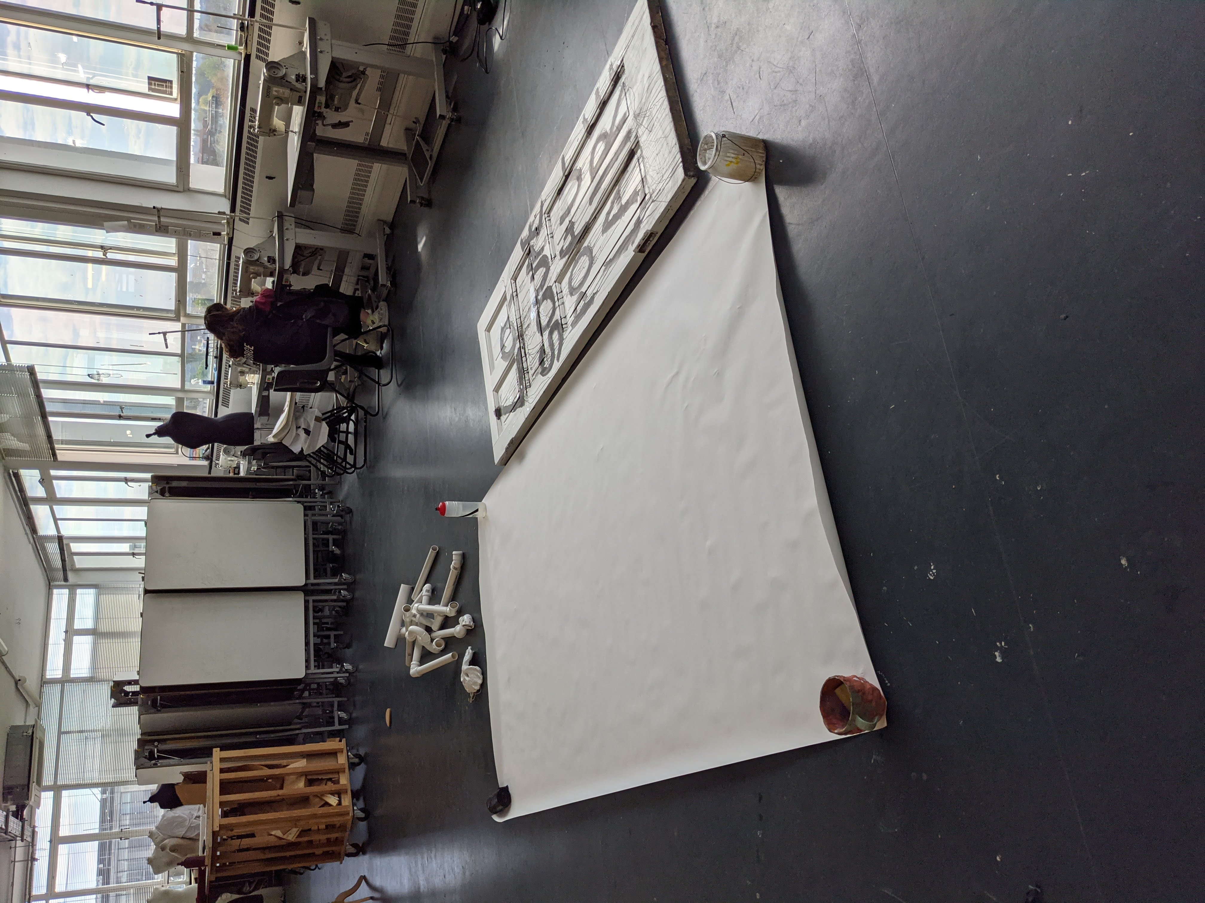 Fin Warren Behind the scenes