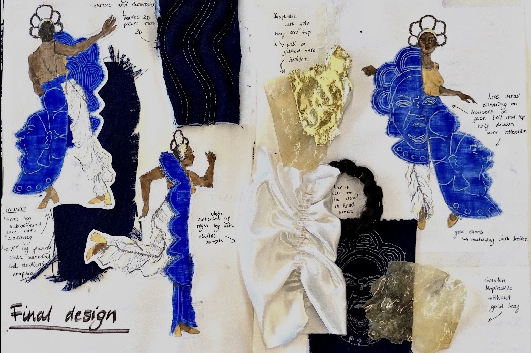 Habiba Garba behind scenes 4