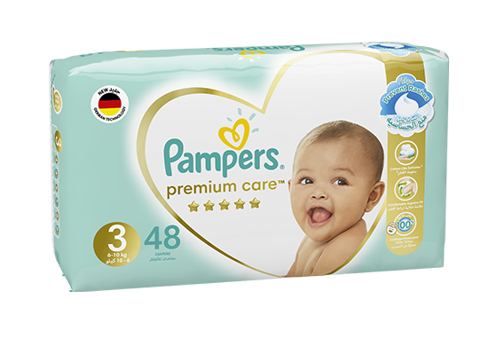 Pampers premium best sale diapers medium