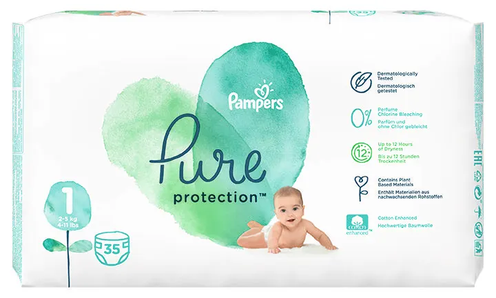 Pampers Pure Protection for Newborn