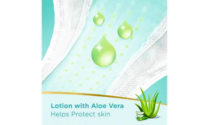 Lotion with Aloe Vera – pampers premium care diapers